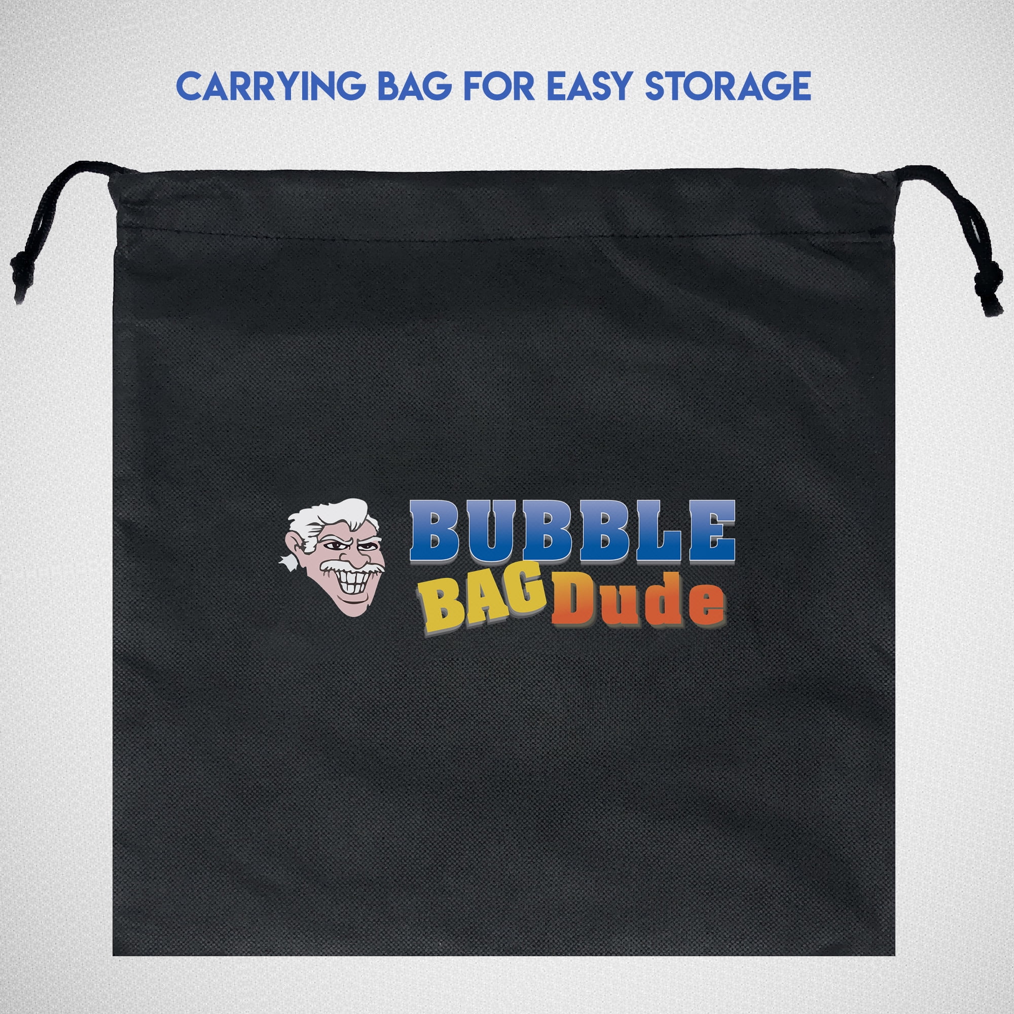 BUBBLEBAGDUDE Bubble Bags 5 Gallon 4 Bag Set Herbal Ice Essence Extraction Bag Kit with 10 x 10? (25 Micron) Pressing Screen and Storage Bag
