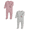 4-Multicolor, variant on Afelkas Baby Long Sleeve Romper Infant Footed Pajamas Crewneck Snap Front Sleep and Play Newborn Solid Ribbed Cozy Boys Girls Jumpsuit Bodysuit3 Months-6 Months