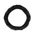thumbnail image 2 of Discount Qaailabf Car Steering Wheel Cover Elastic No Inner Ring Carbon Fiber Leather All Season Universal Slip Car Interior Handlebar Cover, 2 of 6