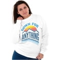 thumbnail image 3 of Vintage Mountain Sunset Adventure Sweatshirt for Men or Women Brisco Brands X, 3 of 6