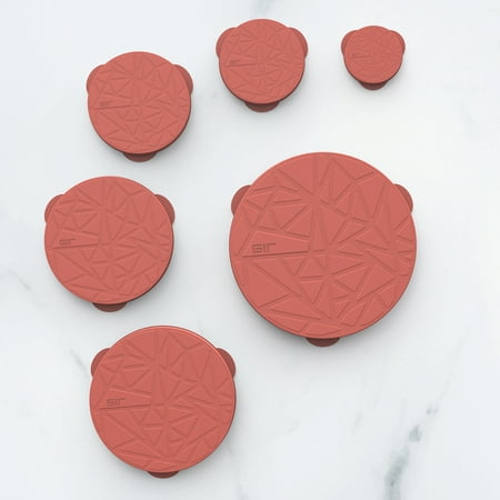 GIR Round Stretch Cover 6-Piece Set: Coral (Best Sps Coral Food)