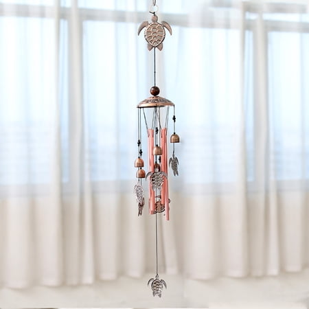 33" Sea Turtle Big Wind Chimes for Home Garden Wind Chime Bells Metal Ornament