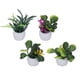 thumbnail image 3 of 4 Uds Planta en Maceta Flor Artificial en Miniatura Bonsái Pequeño ANGGREK para Decoración de Jardín 1:12, 3 of 8