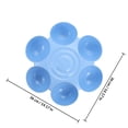 thumbnail image 2 of Hytrove Plato Multifuncional Para Mascotas Color Azul Con Floral Y Seis Secciones Para Perros Y, 2 of 8