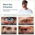 thumbnail image 4 of MyHalos Heated Eye Compress & Stye Eye Treatment for Dry Eyes - Washable Warm Stye Compress - Reversible Moist Heat Eye Mask for Blepharitis & MGD, 4 of 6