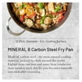MINERAL B Carbon Steel Fry Pan 12.5” Ideal for Searing, Sauteing