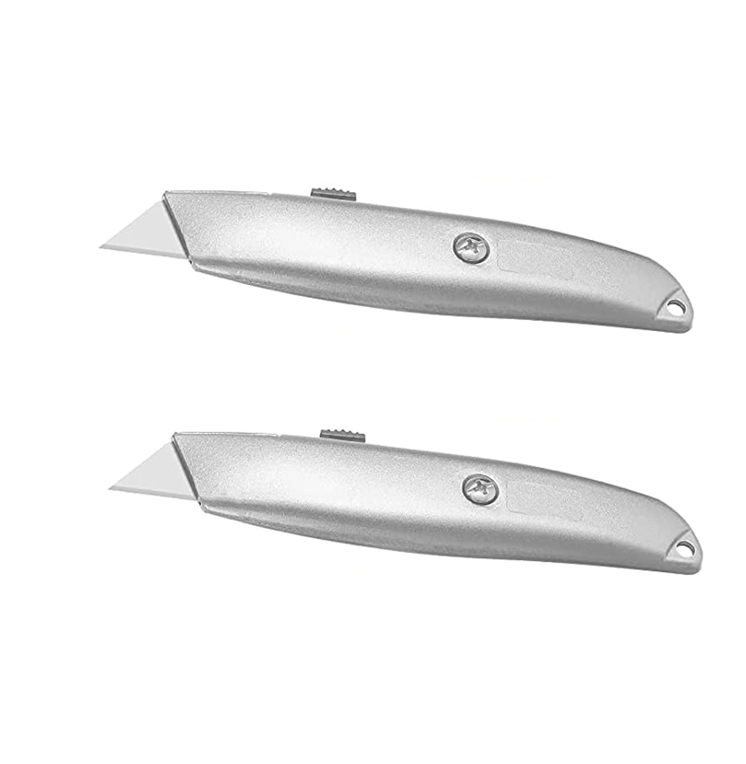 Classic Utility Knife Set of 2 Retractable Razor Knife Set Box