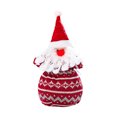 thumbnail image 2 of Tarmeek Christmas Decorations Creative Christmas Decoration Gift Bag Children Knitted Bunch Mouth Fruit Bag Candy Bag Christmas Gift Bag Xmas Tree Ornaments, 2 of 6