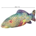 thumbnail image 4 of Children Fish Toy, Relieves Stress Simulation Fish Toy, Cloth Material Authentic Appearance Kids Home For Children Travel Carp,Grouper,Clownfish, 4 of 8