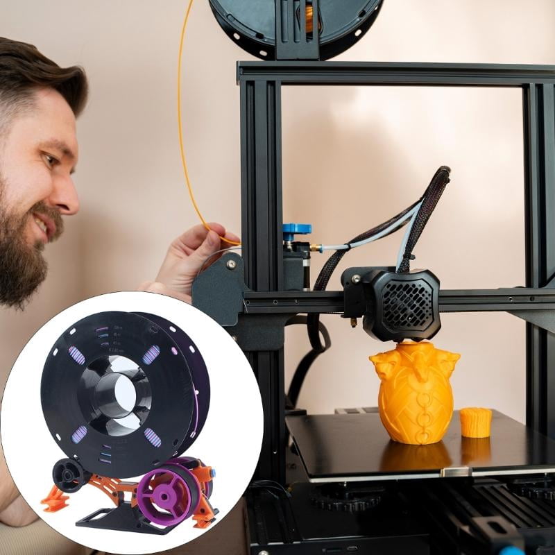 CEORPER For Filamentalist Passive Mechanical Filament Rewinder For 3D Printer Metal