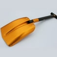 thumbnail image 7 of Outdoor Snow Shovel Aluminum alloy Retractable Ice Shovel Winter Snow Remover Tool Camping Garden Folding Shovel Survival Tools (Golden-No Package), 7 of 7