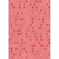 thumbnail image 1 of Ahgly Company Machine Washable Indoor Rectangle Transitional Fire Engine Red Area Rugs, 2' x 3', 1 of 7