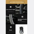 thumbnail image 4 of Car Steering Wheel Cover with Durable PU Leather,Universal 15" for Car Truck SUV,Anti Slip Auto Steering Wheel Covers for Men Women, 4 of 6
