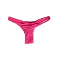 thumbnail image 3 of SAYFUT Sexy Women's Itsy Back Ruched Cheeky Thong Brazilian Bikini Swim Bottom, 3 of 4