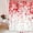 Red-1, variant on Valentine''s Day Heart Shower Curtain, Valentine''s Day Falling Red Heart Fabric Bathroom Curtain and Hooks, Valentine''s Day Pink Love Waterproof Shower Curtain Set 36x72Inches\u2026