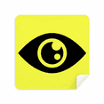 thumbnail image 1 of Stick Absolute Black Eyes Glasses Cloth Screen Cleaner Suede Fabric 2 Pack, 1 of 2