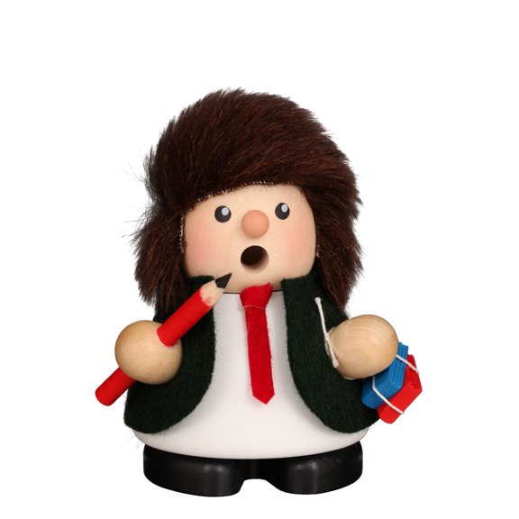 Alexander Taron 3.25” Christian Ulbricht Teacher Christmas Smoker Figurine