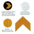 thumbnail image 4 of Uxcell Reflective Stickers, 20Pcs Arrow Reflective Sticker, Fluorescent Yellow, 4 of 6