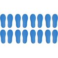 thumbnail image 1 of PATIKIL 8x3" Footprint Sticker, 8 Pairs PVC Shoes Floor Decal Sign for Class Decor Stair Guide, Sky Blue, 1 of 6