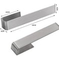 thumbnail image 4 of Bathroom Towel Rack Without Drilling Stainless Adhesive Towel Rack for Bathroom and Kitchen Steel 25 Cm, 4 of 5