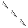 thumbnail image 4 of Shengyu Sugar Tong Portable Reusable Washable Solid Color Ice-cube Picker Indoor Kitchen Restaurant Food Serving Tool Clip Black 3Set, 4 of 6