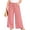 Orange stripe, variant on SHEWIN Womens Plus Size Pants Wide Leg Striped Palazzo Pants Elastic Waist Casual Lounge Trouser with Pockets 1X-5X