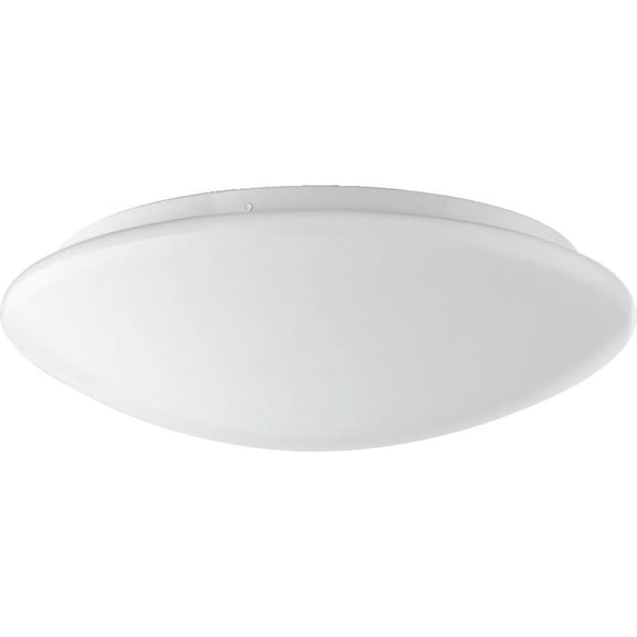 23W 1 Led Round Flush Mount in Transitional Style 13.75 inches Wide By 4 inches High Bailey Street Home 183-Bel-1903119
