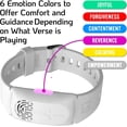 thumbnail image 4 of Pulsera portátil con audio LIAISE WWJD Audio Bible White, 4 of 8