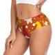 thumbnail image 2 of Balery Happy Thanksgiving Three Gnomes Ropa Interior de Algodón para Mujer con Dibujo – Braguitas Cómodas y Elásticas, Estilo Clásico-Small, 2 of 6