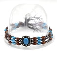 thumbnail image 2 of Sombrero de paja estilo moderno, sombrero de copa, sombrero de jazz con sombrero de copa, sombrero plano con cúpula, cinturón decorativo, 2 of 5