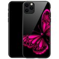 thumbnail image 1 of Case for iPhone 12 Pro Max,Pink Butterfly Pattern TPU Bumper Anti-Slip Case, 1 of 5