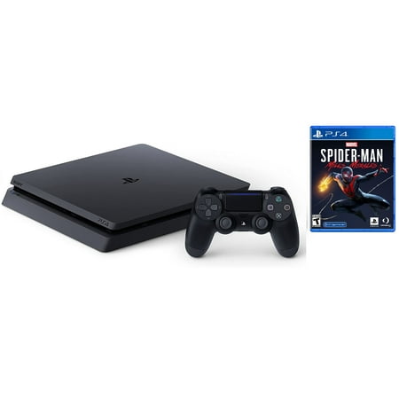 2021 Playstation 4 PS4 Slim 1TB Console Game Bundle with Spider-Man: Miles Morales