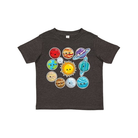 

Inktastic Happy Sun Moon and Planets Gift Toddler Boy or Toddler Girl T-Shirt