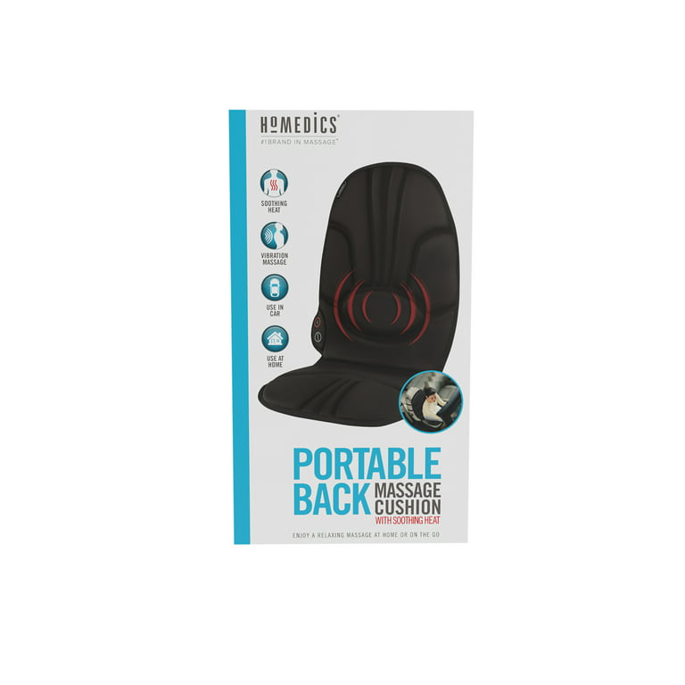 HoMedics Portable Back Massage Cushion with Heat, Color: Multi - JCPenney