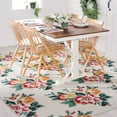 thumbnail image 2 of SAFAVIEH Jardin Alayna Floral Wool Area Rug, Ivory/Red, 8' x 10', 2 of 8