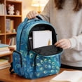thumbnail image 5 of DISNIMO Kids Backpack for Girls Peacock Printed 17" Lightweight School Backpack with Padded Straps and Multiple Pockets Elementary Middle Bookbag, Back to School Gifts, 5 of 7