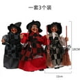 thumbnail image 2 of LLDYYDS Kitchen Witch Doll Small Witch Kitchen Witch Decor Wooden Dolls Outdoor Hanging Decor Halloween Hanging Witch Decoraciones, 2 of 8