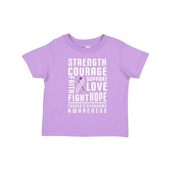 Inktastic Turners Syndrome Awareness Strength Courage Support Boys or Girls Toddler T-Shirt