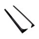 thumbnail image 2 of Reemplazo de accesorios de ala Canards de alerones laterales de ventana trasera de 2 piezas para MK5 2011-2017 negro brillante, 2 of 5