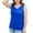 Blue, variant on Uaswgudfs Tank Top for Women Summer 2025 Plus Size Oversized Crew Neck Cotton Sleeveless Shirts Lightweight casual Tops