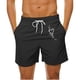 thumbnail image 5 of Mens Casual Pantalones Cortos en Forma de Corazón Impreso Cordón Bolsillo Playa, Poliéster Spandex para Primavera Verano Al Aire Libre Y Diario, 5 of 8