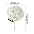 thumbnail image 2 of JingChun Artificial Fake Flowers Plants Silk Hydrangea 1 Flower Head Arrangements Wedding Bouquets Decorations Plastic Floral Table Centerpieces Home Kitchen Garden, 2 of 4