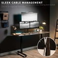 thumbnail image 5 of VIVO Triple Monitor Desk Mount Stand, Heavy Duty, 3 Computer Screens up to 30", 5 of 9