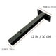 thumbnail image 2 of GOOHOCHY 2Ud Soporte De Hierro Negro Para Repisa De Pared Soporte Estable Y Duradero, 2 of 8
