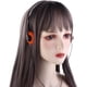 thumbnail image 2 of Auriculares supraaurales retro naranja,Auriculares estéreo con cable,Auriculares,Auriculares portátiles livianos con diadema ajustable,Electrónica, 2 of 5