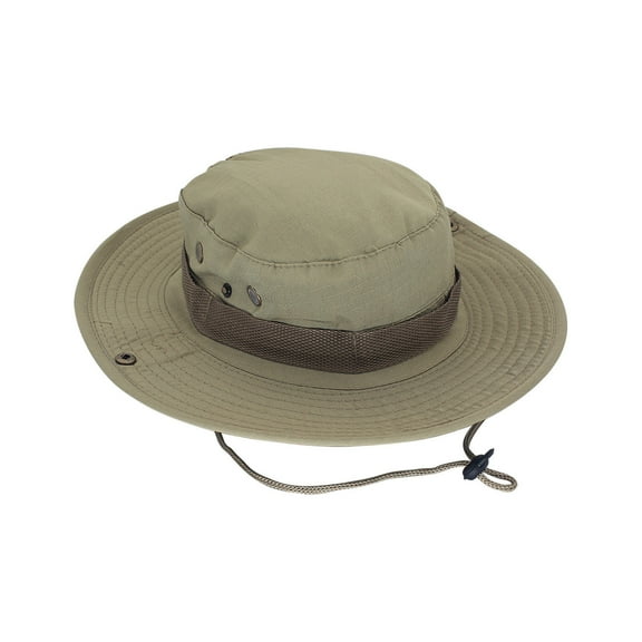 jobturf Sun Hats for Men Wide Brim UV Protection Adjustable Chin Strap Bucket Hat Outdoor Hiking Beach Fishing Summer Safari Vacation Essentials