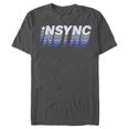 thumbnail image 1 of Men's NSYNC Retro Fade  Graphic Tee Charcoal Medium, 1 of 5