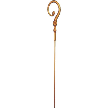 Morris Costumes Plastic Gold 5 Foot Kings Staff, Style