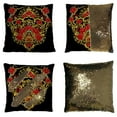 thumbnail image 1 of EREHome element red roses pearls Pillow Case Home Decor Cushion Cover 16x16 Inch, 1 of 2