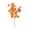 *289-Orange, variant on Cheapark Artificial Fall Maple Leaf - One Realistic Color Flower Arrangement Accessory for Thanksgiving Home Scenic Decor